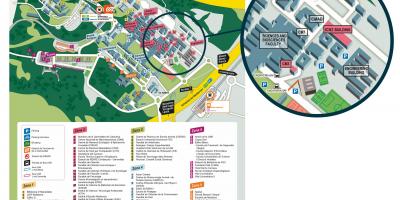 Mapa del campus de la uab